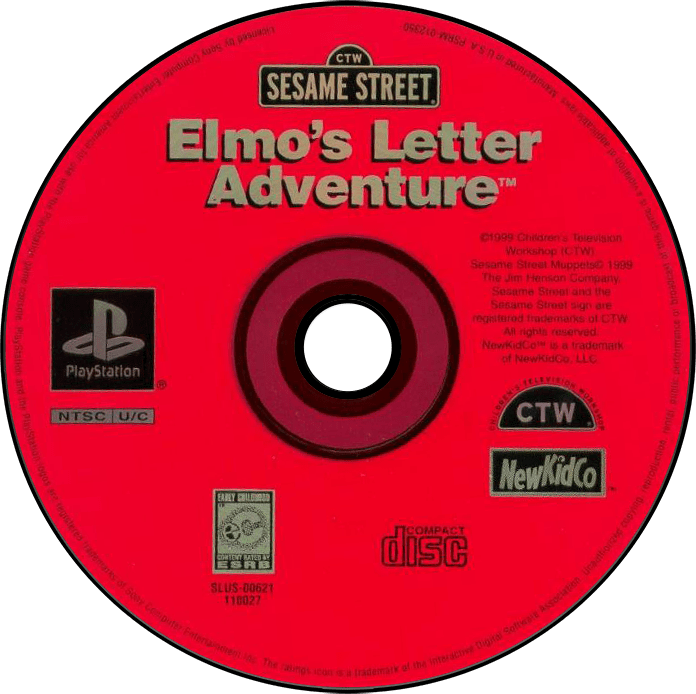 Sesame Street Elmo's Letter Adventure media 7 for Playstation